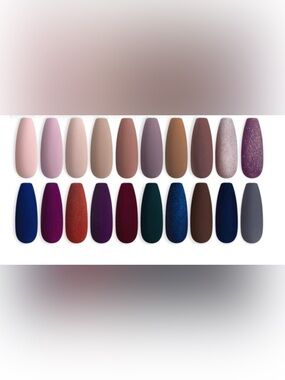 Beetles 20 Pcs Gel Nail Polish Set Manhattan Collection CL171 NWT